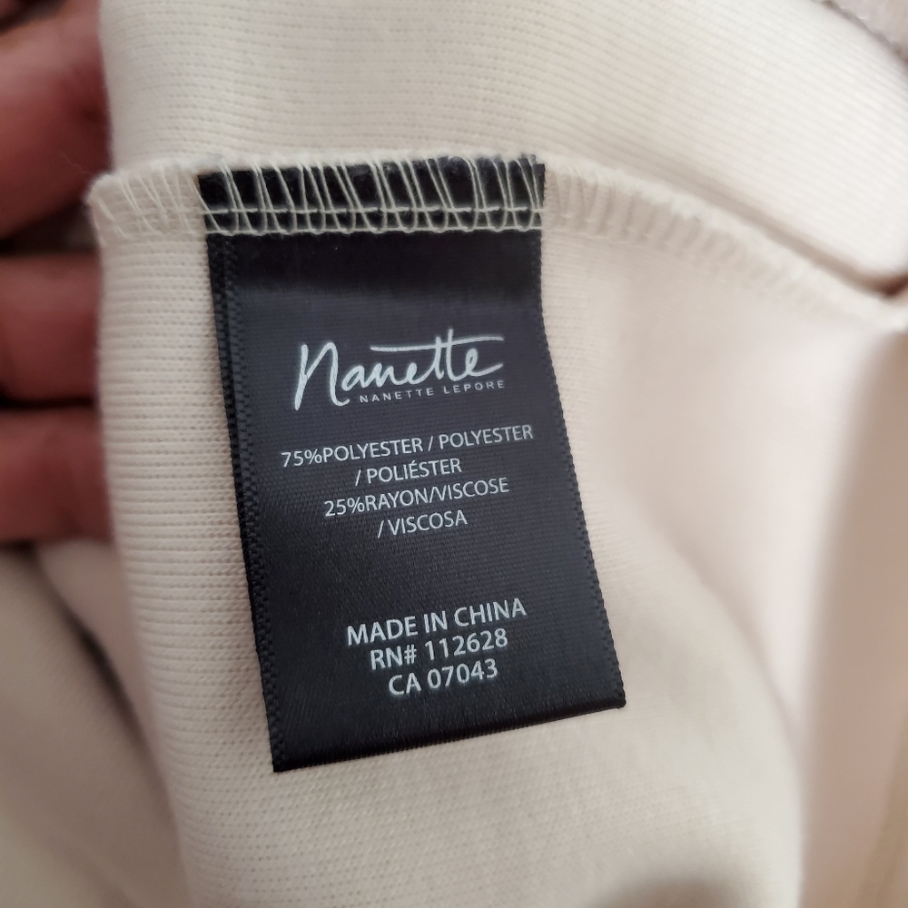 Studded Sleeve Fringe Crew Neck Sweatshirt - Picture 5 of 6